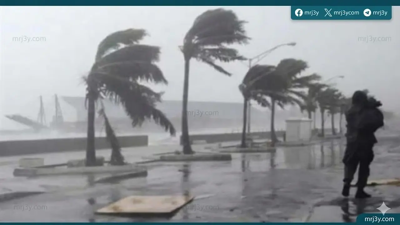 الأرصاد تحذر من أمطار ورياح قوية تضرب البلاد حتى يوم الأحد المقبل